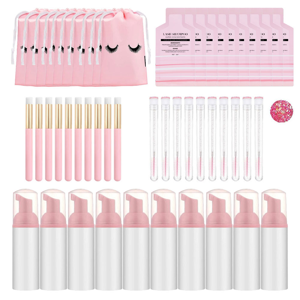Eyelash Extension Wash Kit - Zestaw pianki do mycia rzęs 60ml