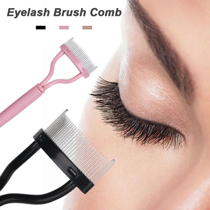 Eyelash Extension Guide - 1/2 szt. Grzebyk do stylizacji rzęs,