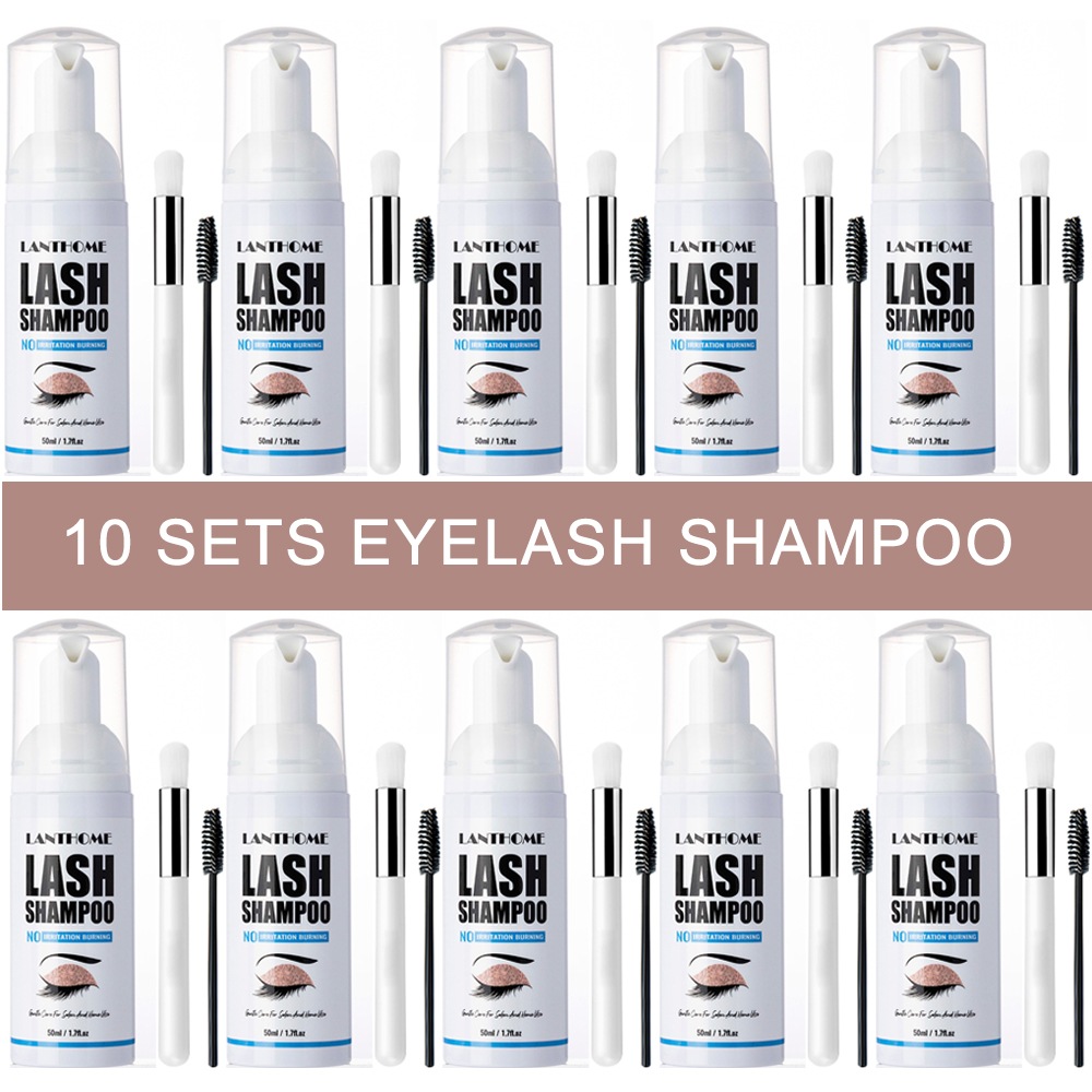 Eyelash Extension Wash Kit - 50ML Lanthome Pro szampon do przedłużania