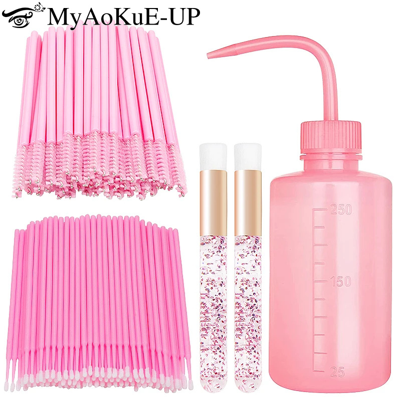 Eyelash Extension Wash Kit - 153 sztuk/zestaw zestaw materiałów do przedłużania