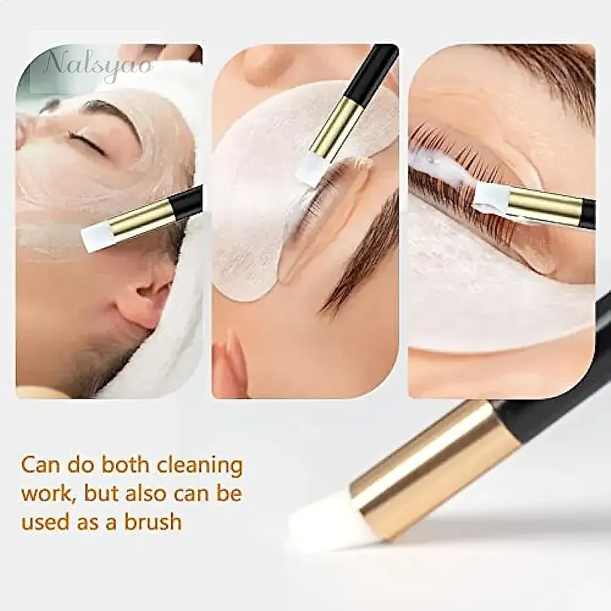 Eyelash Extension Wash Kit - Wachlarz do rzęs, zestaw do przedłużania