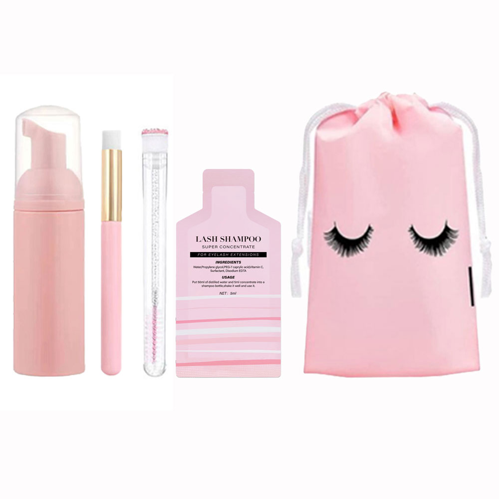 Zestaw pianki do mycia rzęs 60 – Eyelash Extension Wash Kit recenzja i cena