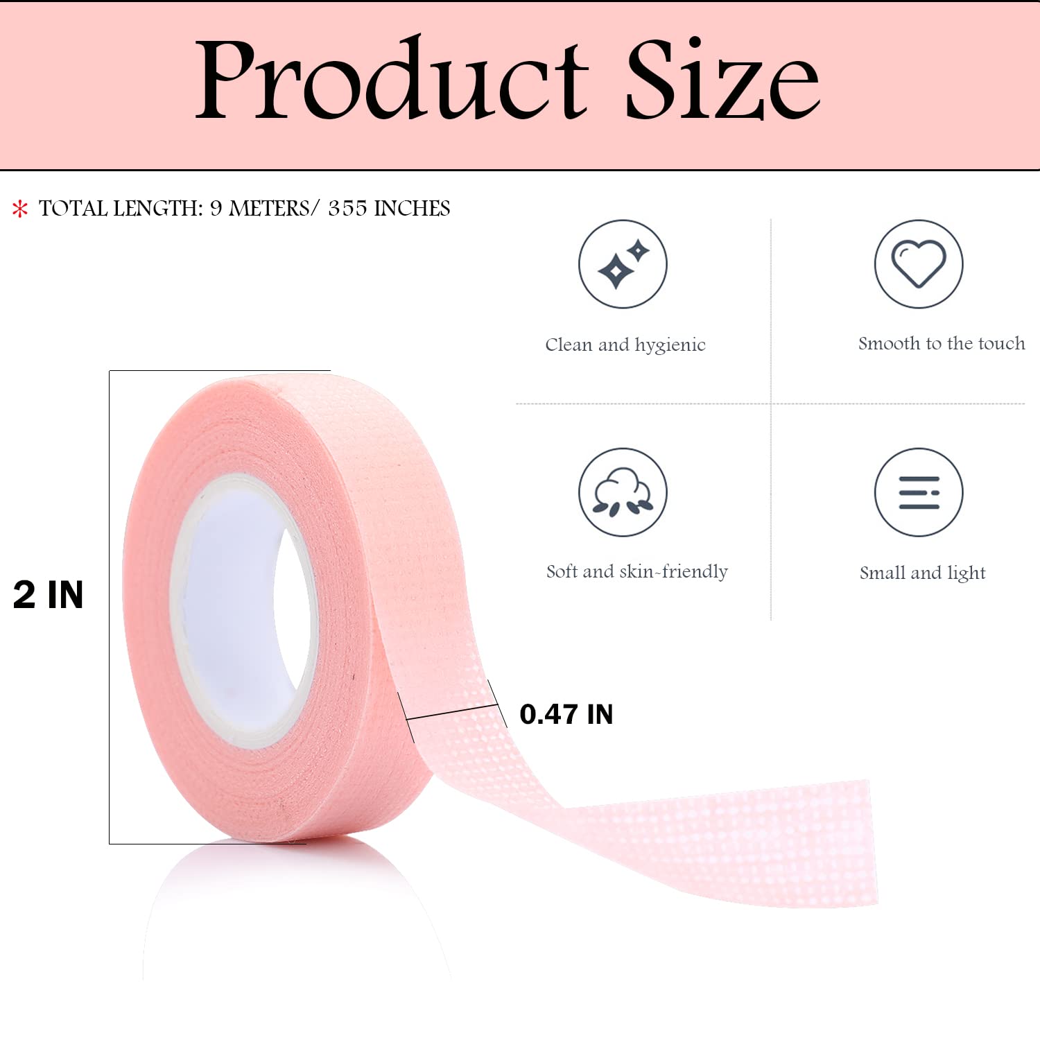6 rolek taśmy do rzęs, samoprz – Eyelash Extension Guide recenzja i cena