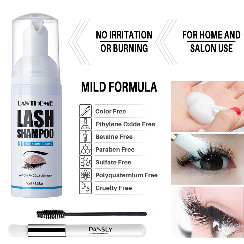 50ML Lanthome Pro szampon do p – Eyelash Extension Wash Kit recenzja i cena
