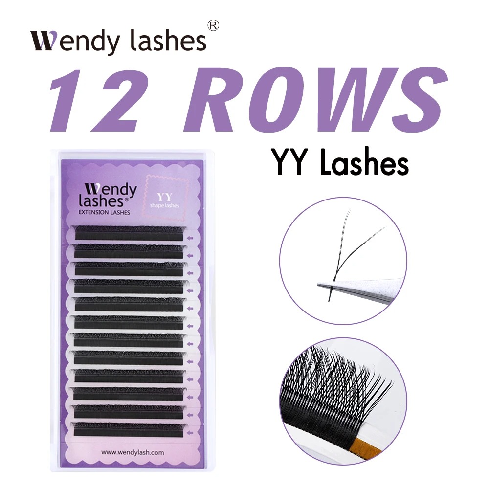 WENDY 2D YY Shape C/D Curl Eya – Eyelash Extension Yy recenzja i cena