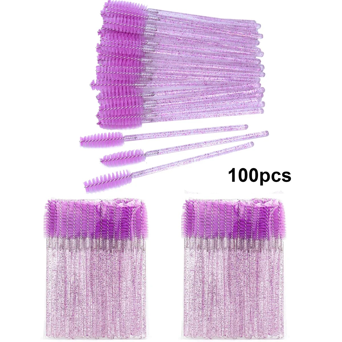 100 szt. jednorazowych grzebie – Eyelash Extension Wholesale recenzja i cena