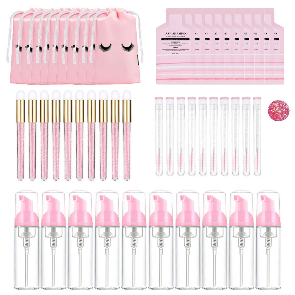 60ml Butelki z Pompką Pianową  – Eyelash Extension Wash Kit recenzja i cena