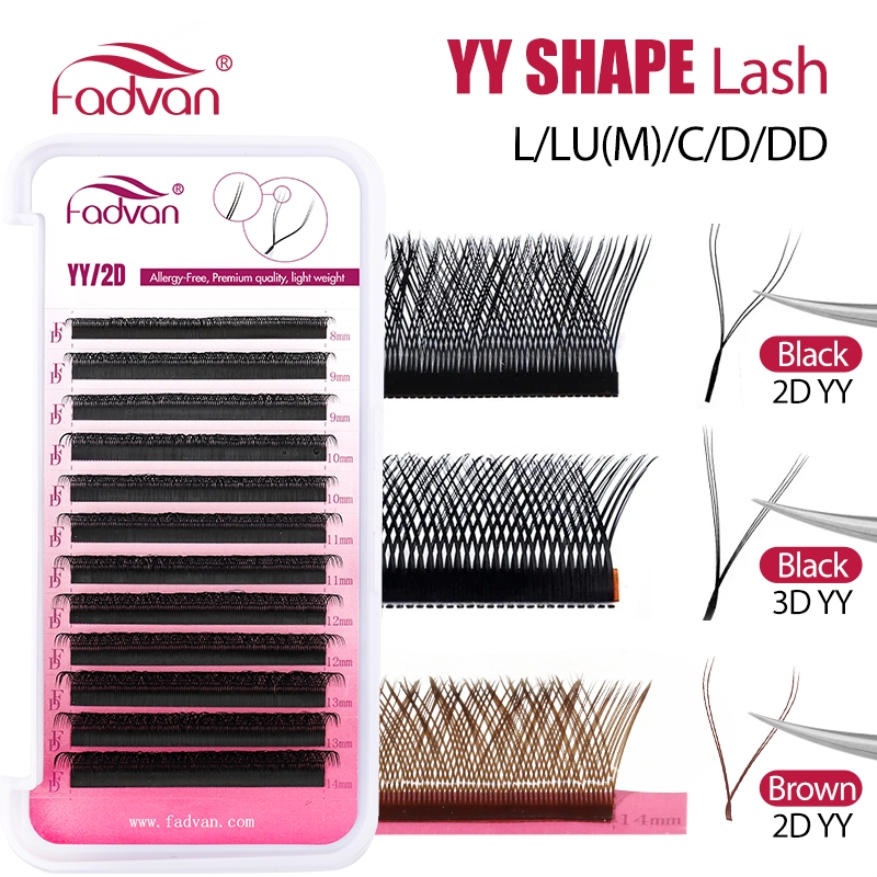 FADVAN YY/SYY Kształt L/LU(M)/ – Eyelash Extension Yy recenzja i cena