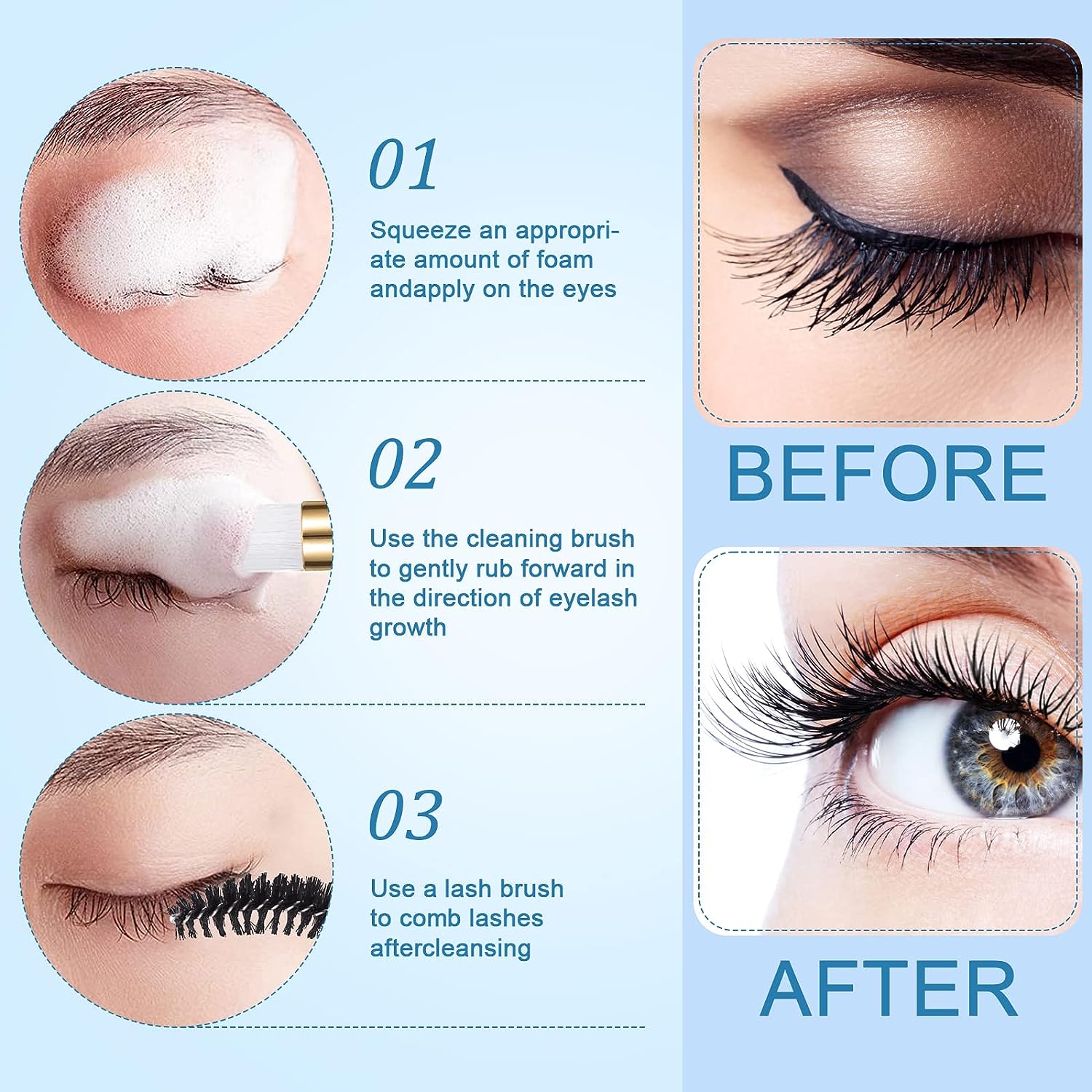 Szczoteczka do mycia rzęs zest – Eyelash Extension Wash Kit recenzja i cena