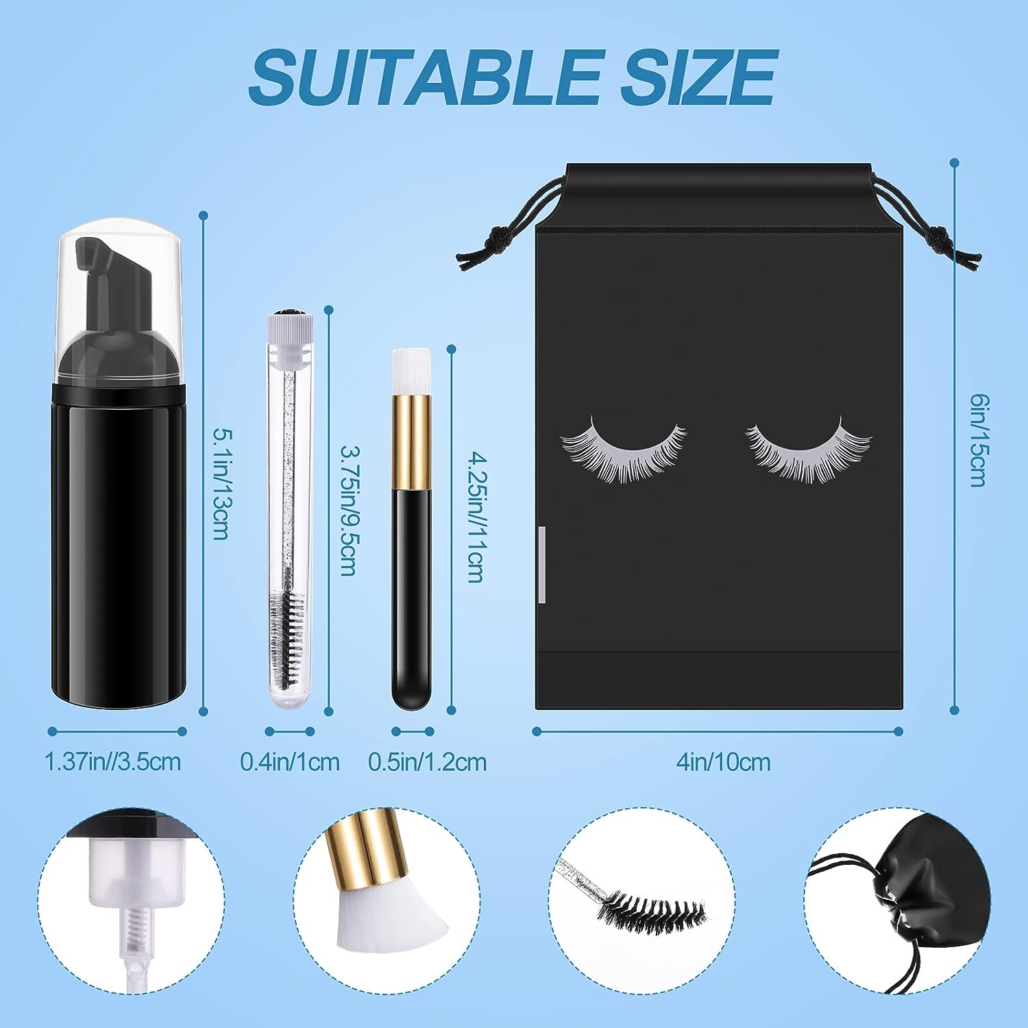 Szczoteczka do mycia rzęs zest – Eyelash Extension Wash Kit recenzja i cena