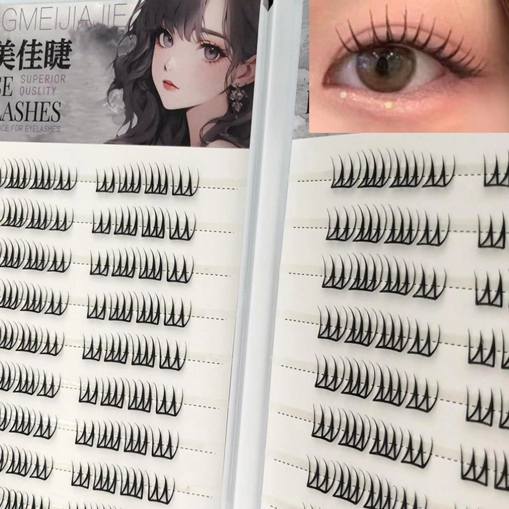 Sztuczne rzęsy w kształcie lit – Eyelash Extension Korean recenzja i cena