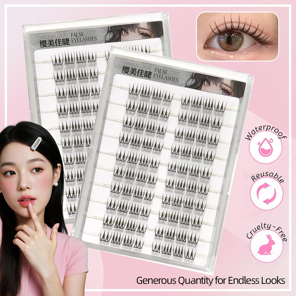Sztuczne rzęsy w kształcie lit – Eyelash Extension Korean recenzja i cena