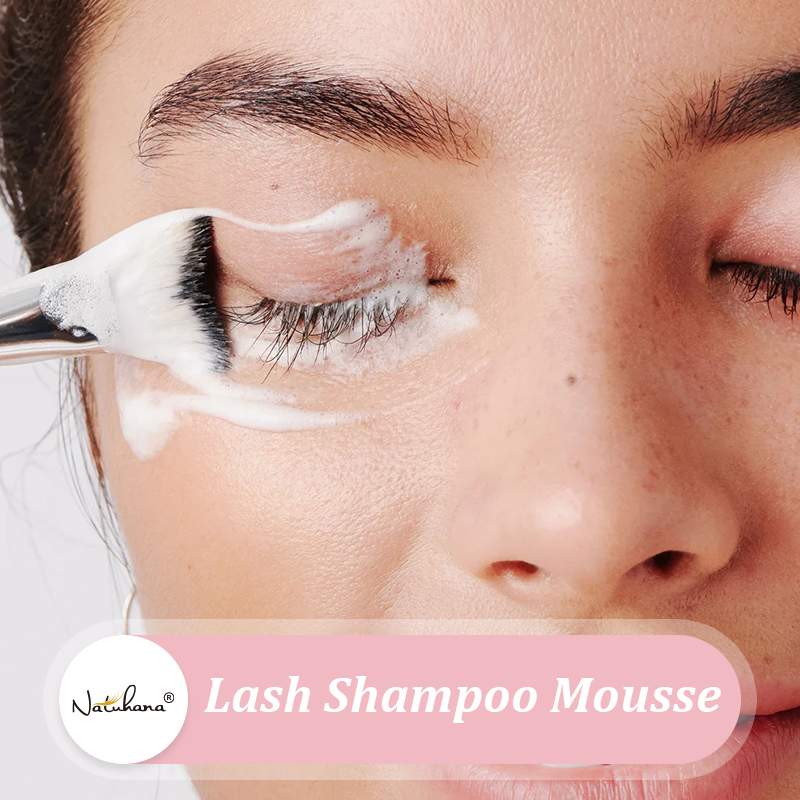 Natuhana 60ml szampon do przed – Eyelash Extension Wash Kit recenzja i cena