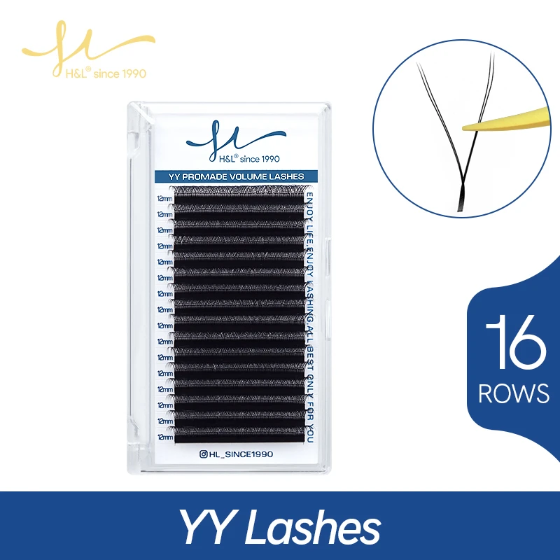 16 ros YY Shape Lashes Extensi – Eyelash Extension Yy recenzja i cena